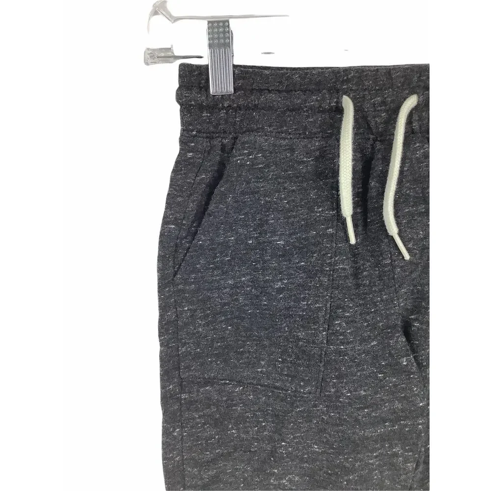 Wonder Nation Boys Static Charcoal Gray Sweat Shorts Kids Youth Size Small 6-7
